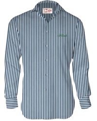 MC2 Saint Barth - Gestreiftes leinenhemd verschiedene farben - Lyst