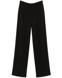 Sportmax - Wide Trousers - Lyst