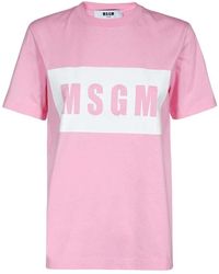 MSGM - T-Shirts - Lyst
