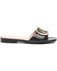 Bally - Offene Flache Sandalen - Lyst