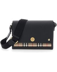 Burberry - Tassen ,Zwart ,Note Crossbody Tas - Lyst