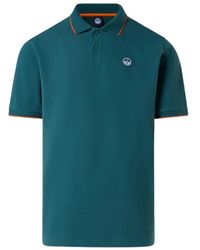 North Sails - Polo Met Kraag Met Logo - Lyst
