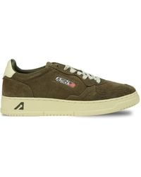Autry - Wildleder Sneakers Mit Front-Mikroperforationen - Lyst