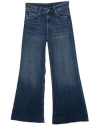 Liu Jo - Jeans ,Blauw ,Denim Wide Jeans - Lyst