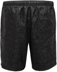 Moschino - Badmode ,Zwart ,Polyester Swim Short De Bain - Lyst
