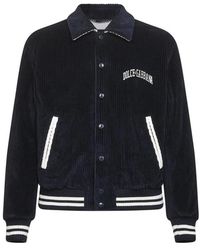 Dolce & Gabbana - Jassen ,Blauw ,Katoen Coats - Lyst