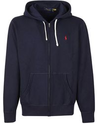 Ralph Lauren - Hoodies & Sweatvesten ,Blauw ,Katoen Sweatshirt - Lyst