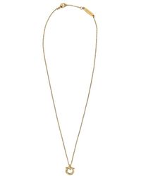 Ferragamo - Twisted Gancini Necklace - Lyst