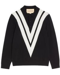 Valentino - Round-Neck Knitwear - Lyst