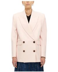 McQueen - Jassen ,Roze ,Db Boxy Jacket - Lyst