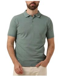 Saint Steve - Tops ,Groen ,Katoen Chris Polo - Lyst