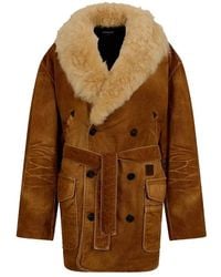 DSquared² - Jassen ,Bruin ,Katoen Carpenter 2 Coat - Lyst
