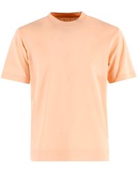 Circolo 1901 - T-shirt e polo arancione in jersey piquet - Lyst