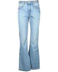 Alessandra Rich - Flare Jeans - Lyst