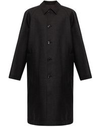 Burberry - Jassen ,Bruin ,Katoen Parkbury Omkeerbare Jas - Lyst