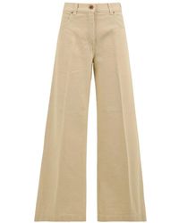 Aspesi - Wide Trousers - Lyst