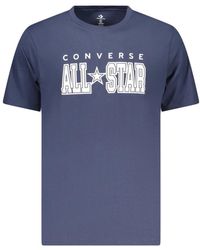Converse - T-Shirt Met Korte Mouwen - Lyst