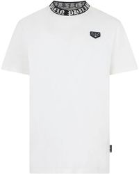 Philipp Plein - Jersey T-Shirt Plein Gothic - Lyst