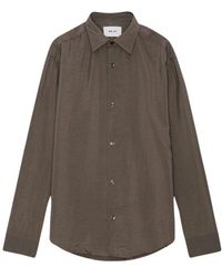 NN07 - Bedrucktes twill button-up hemd - Lyst