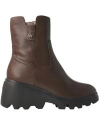 Wonders - Braune veronica stiefeletten - Lyst