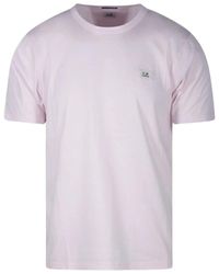 C.P. Company - Heavenly pin rose t-shirt jersey - Lyst