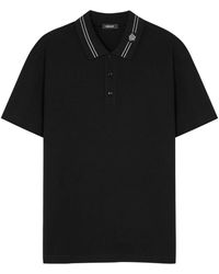 Versace - Polo Shirt Con Ricamo Medusa - Lyst