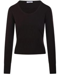 Max Mara - Round-Neck Knitwear - Lyst