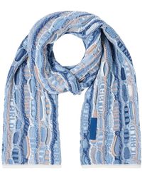 carlo colucci - Multicolor Knit Wool Scarf - Lyst