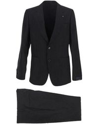 Lardini Business Kostuum - - Heren - Zwart