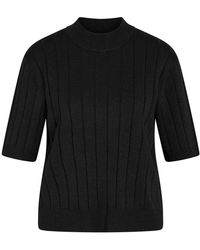 Bruuns Bazaar - Jersey Anemonebbglady Knit Negro, Mujer, Talla - Lyst