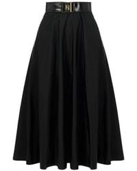 Elisabetta Franchi - Midi Skirts - Lyst