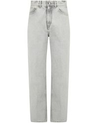 Moorer - Selenia Rechte Jeans - Lyst