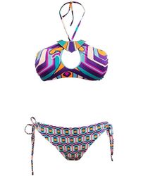 Miss Bikini - Badmode ,Veelkleurig ,Stijlvolle Fascia Voor Strandkleding - Lyst