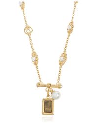 Chloé - Halskette Mit Perlen - Lyst