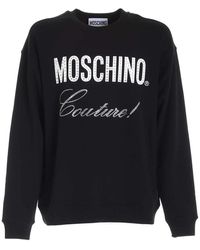 Moschino - Funkelndes Sweatshirt. - Lyst