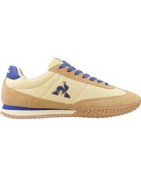 Le Coq Sportif - Elegante Bequeme Sneakers Gelb Blau - Lyst