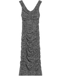 Dolce & Gabbana - Diagonal Print Dress - Lyst