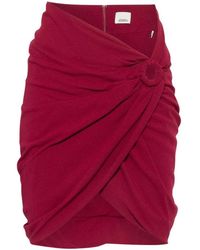 Isabel Marant - Rokken ,Rood ,Polyester Sabrina Rok - Lyst