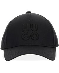 HUGO - Jude Stacked Cap - Lyst