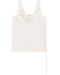 Fendi - Zijde & Nylon Top - Lyst