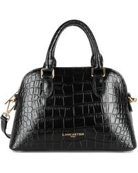 Lancaster - Schwarze Reißverschluss-Halbmond-Tasche - Lyst
