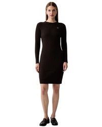 GANT - Knitted Dresses - Lyst