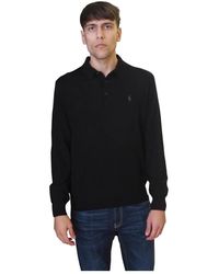 Ralph Lauren - Merino Wool Polo Sweater - Lyst