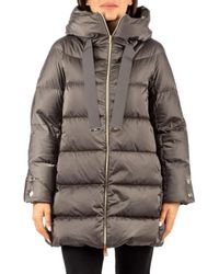 Herno - A-Shape Donsjas - Lyst