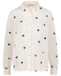 FABIENNE CHAPOT - Overhemden ,Wit ,Katoen Geborduurde Blouse - Lyst