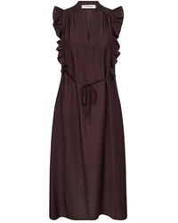 co'couture - Kleedjes ,Bruin ,Maxi Jurken - Lyst