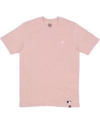 '47 - Tops ,Roze ,Katoen Base Runner Emb Echo Tee - Lyst