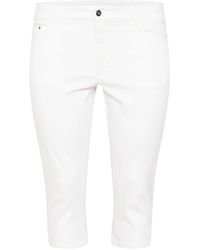 Kaffe - Cropped Jeans - Lyst