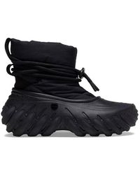 Crocs™ - Schoenen ,Zwart ,Echo Boot Zwart Hoge Top - Lyst