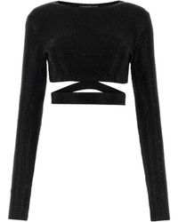 ANDREA ADAMO - Long Sleeve T-Shirts - Lyst